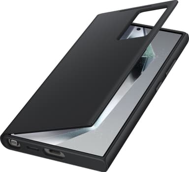 Samsung Galaxy S24 Ultra Smart View Plånboksfodral (svart)