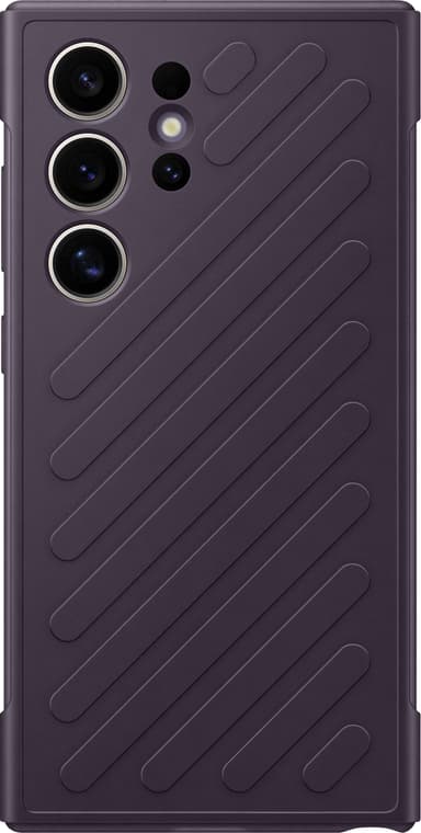 Samsung Galaxy S24 Ultra shield-fodral (lila)
