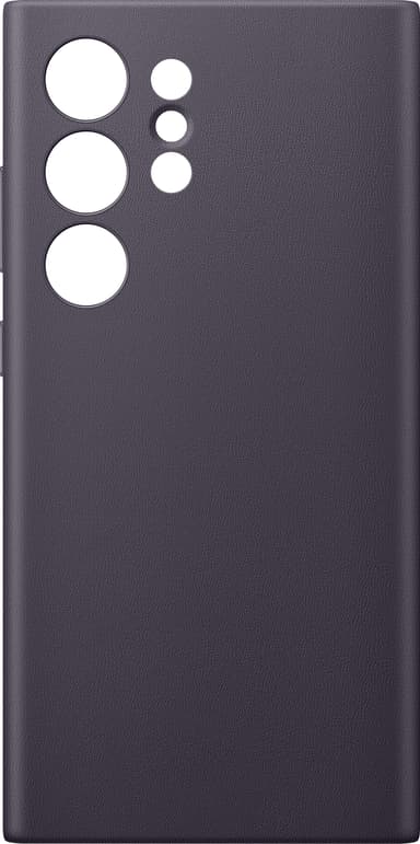 Samsung Galaxy S24 Ultra Vegan Leather fodral (lila)