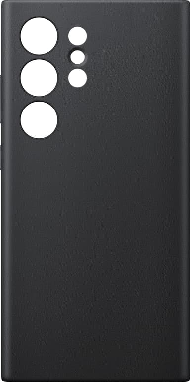 Samsung Galaxy S24 Ultra Vegan Leather fodral (svart)