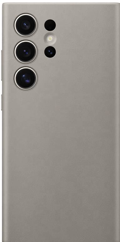 Samsung Galaxy S24 Ultra Vegan Leather fodral (taupe)