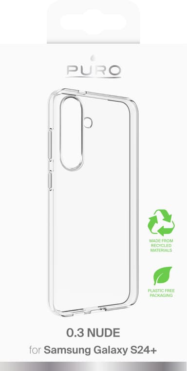 Puro 0.3 Nude Samsung Galaxy S24 Plus skal (transparent)