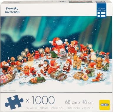 Mauri Kunnas julpussel, 1000 bitar