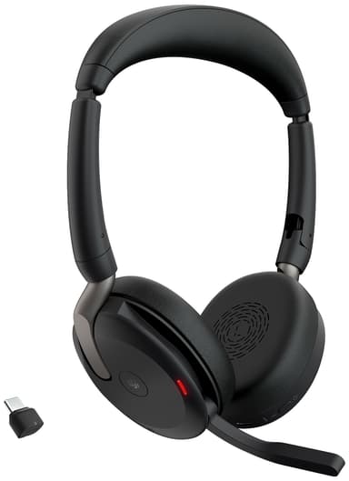 Jabra Evolve2 65 Flex USB-C hörlurar (MS Teams Edition)