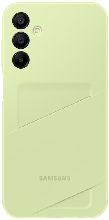 Samsung Galaxy A15 mobilskal med kortfack (grönt)