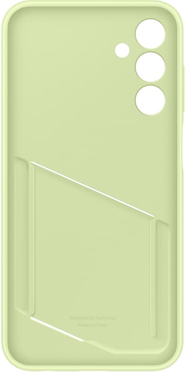 Samsung Galaxy A15 mobilskal med kortfack (grönt)