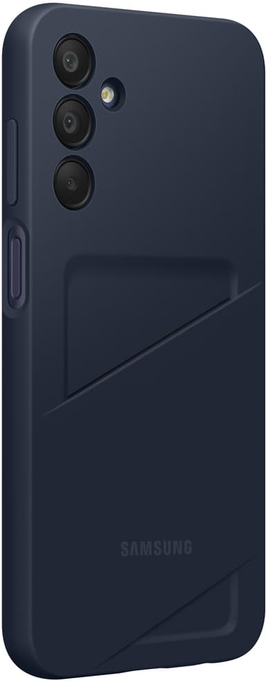 Samsung Galaxy A15 mobilskal med kortfack (svart)