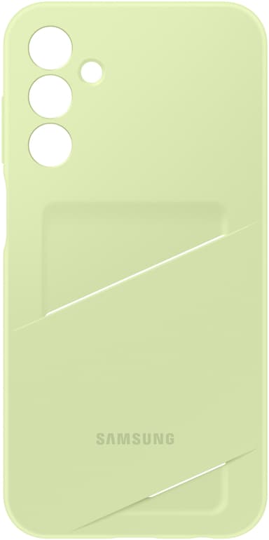 Samsung Galaxy A15 mobilskal med kortfack (grönt)