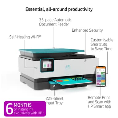 HP OfficeJet Pro 8025e Inkjet AIO skrivare