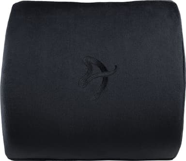Arrozi Lumbar Back ryggstöd till stol (svart)