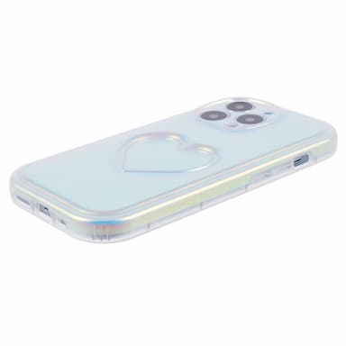 För iPhone 15 Pro Max Fodral Skal TPU 3D-effekt hjärtform