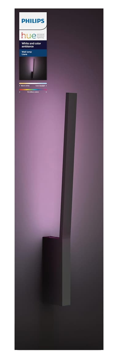 Philips Hue Liane vägglampa 4090230P7 (svart)