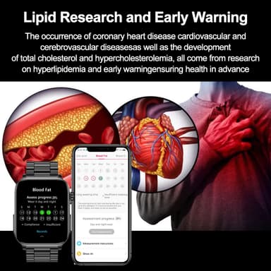 Smart klocka med puls, sömnmonitor, stegräknare IP68