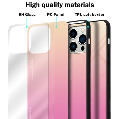iPhone 14 PRO MAX Skal Fodral Case (Svart)