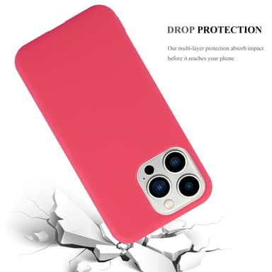 Skal iPhone 14 PRO Fodral Case (Röd)