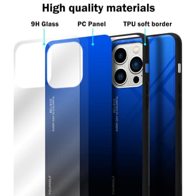 iPhone 14 PRO MAX Skal Fodral Case (Svart)