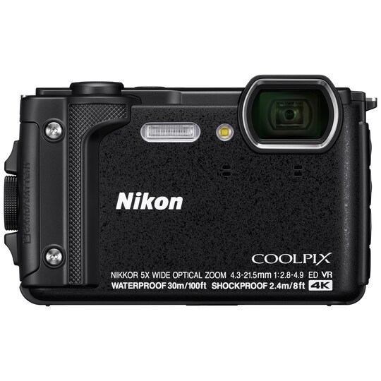 Nikon CoolPix W300 kompaktkamera (svart)
