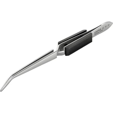 Knipex 92 95 90 Lödpincett Spets, smal, böjd 45° 162 mm