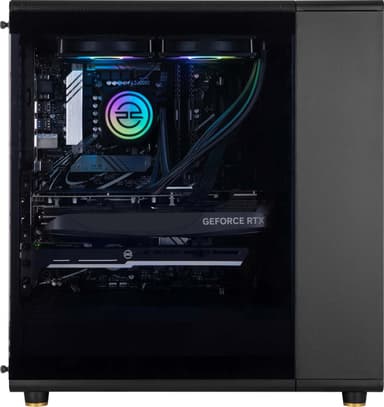 PCSpecialist North 200 i7/32/2000/4070 Ti Super (svart)