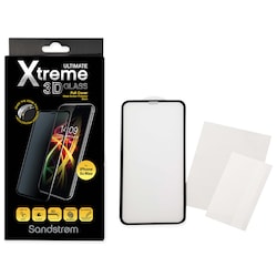 Sandstrøm Curved Glass iPhone Xs Max/11 Pro Max (svart)
