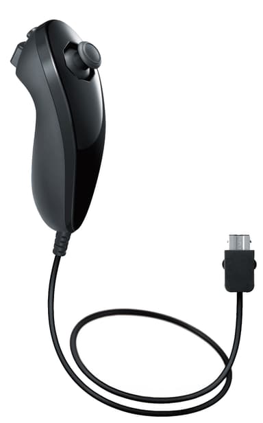 Wii Nunchuk Controller (svart)