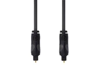 Sandstrøm Optisk Kabel S10O1N13X (svart/1 m)