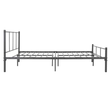 ML-Design Metallsäng 120x200cm med stålram, antracit