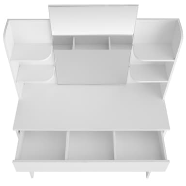 tectake Sminkbord Camille - vit