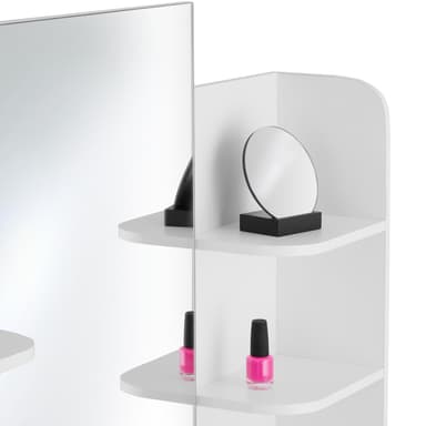 tectake Sminkbord Camille - vit