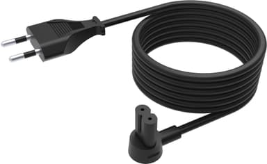 Flexson strömsladd 5 m (svart)