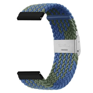 Flätat klockarmband Garmin Venu 3 - Blågrön