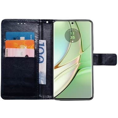 Plånboksfodral 3-kort Motorola Edge 40 5G - Mörkblå