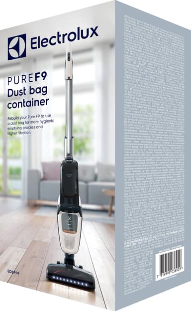 Electrolux behållare för dammsugarpåse EDBPF9 för Electrolux Pure F9