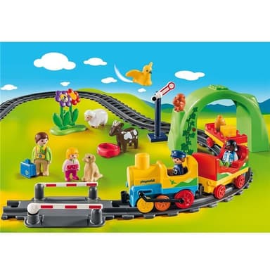 Playmobil Min första tågbyggsats