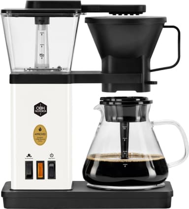 OBH Nordica Blooming kaffemaskin, vit