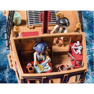 Playmobil Piratskepp med dödskallar