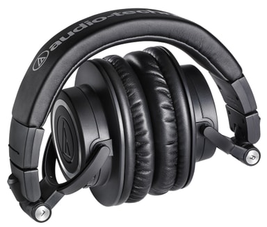 Audio Technica trådlösa around-ear hörlurar ATH-M50xBT (svart)