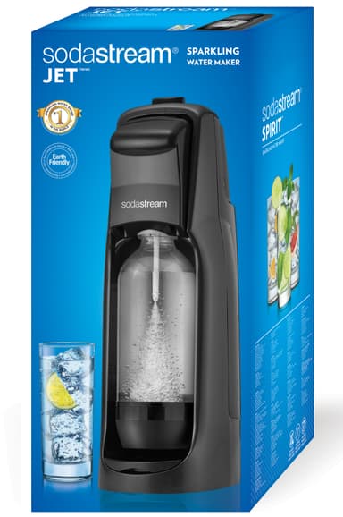 SodaStream Jet kolsyremaskin (metallsvart) 1012101776 Elgiganten