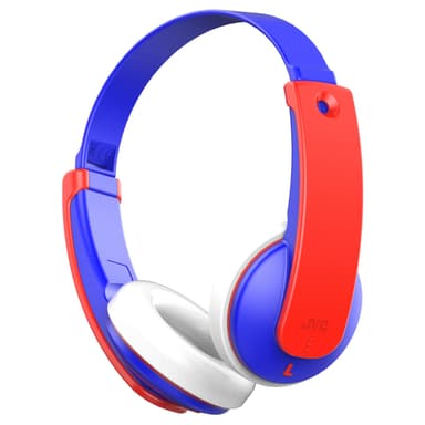 JVC KD9 trådlösa on-ear hörlurar (blå)