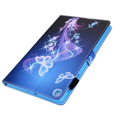 Samsung Galaxy Tab A9 Vikbart fodral korthållare - Dream Butterfly