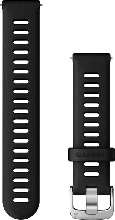 Garmin Forerunner 255S 18 mm klockarmband (svart)