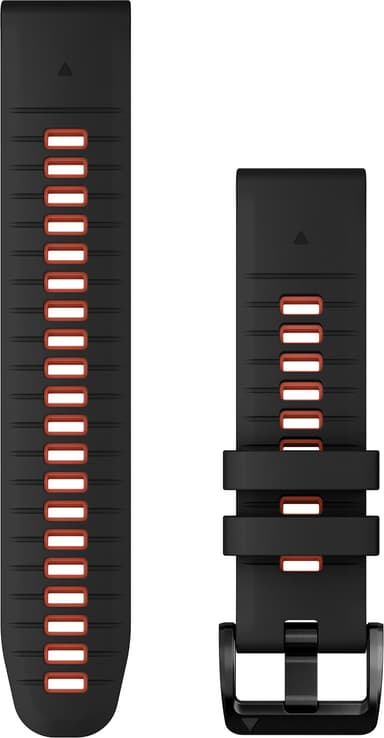 Garmin 22 mm QuickFit Silikon klockarmband (röd)