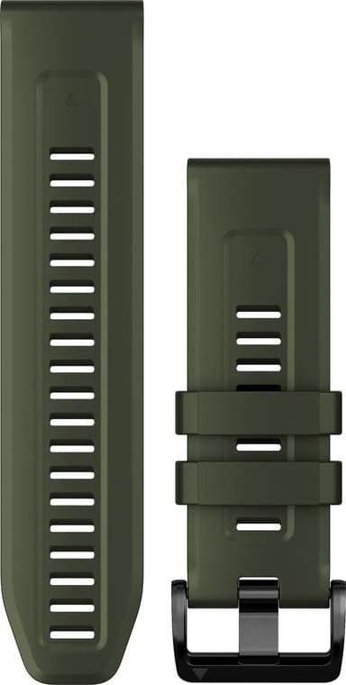 Garmin 26 mm QuickFit silikonarmband (grön)