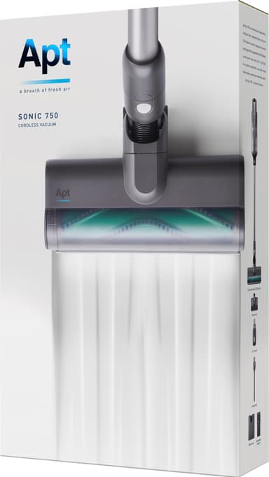 Apt Sonic 750 Sladdlös Skaftdammsugare