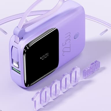 10000mAh Snabb Bärbar Powerbank Super Fast Charging USB-C 22,5W