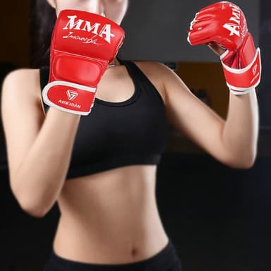 Boxning Handskar MMA Fighting Kickboxning Muay Thai Träning Vuxen