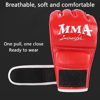 Boxning Handskar MMA Fighting Kickboxning Muay Thai Träning Vuxen