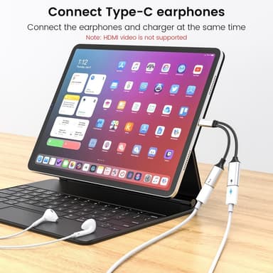 USB-C hane till dubbel USB-C hona splitter kabel snabbladdning