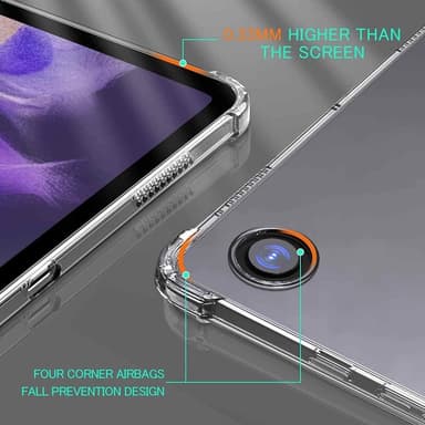 Samsung Galaxy Tab A9 TPU Skal - Transparent
