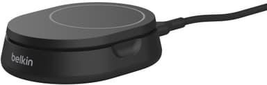 Belkin BoostCharge Pro Qi2 15W magnetisk konvertibel laddare (svart)